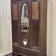 Early 20th century English wardrobe in mahogany
