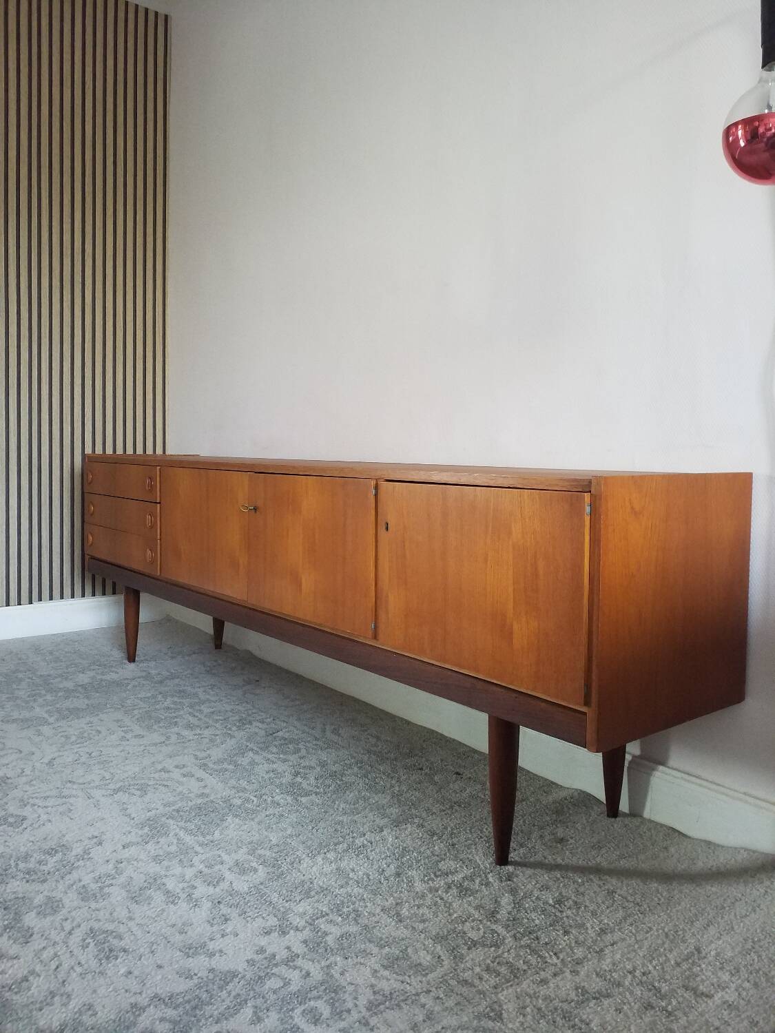 Enfilade teck années 60