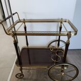 Brass drinks trolley