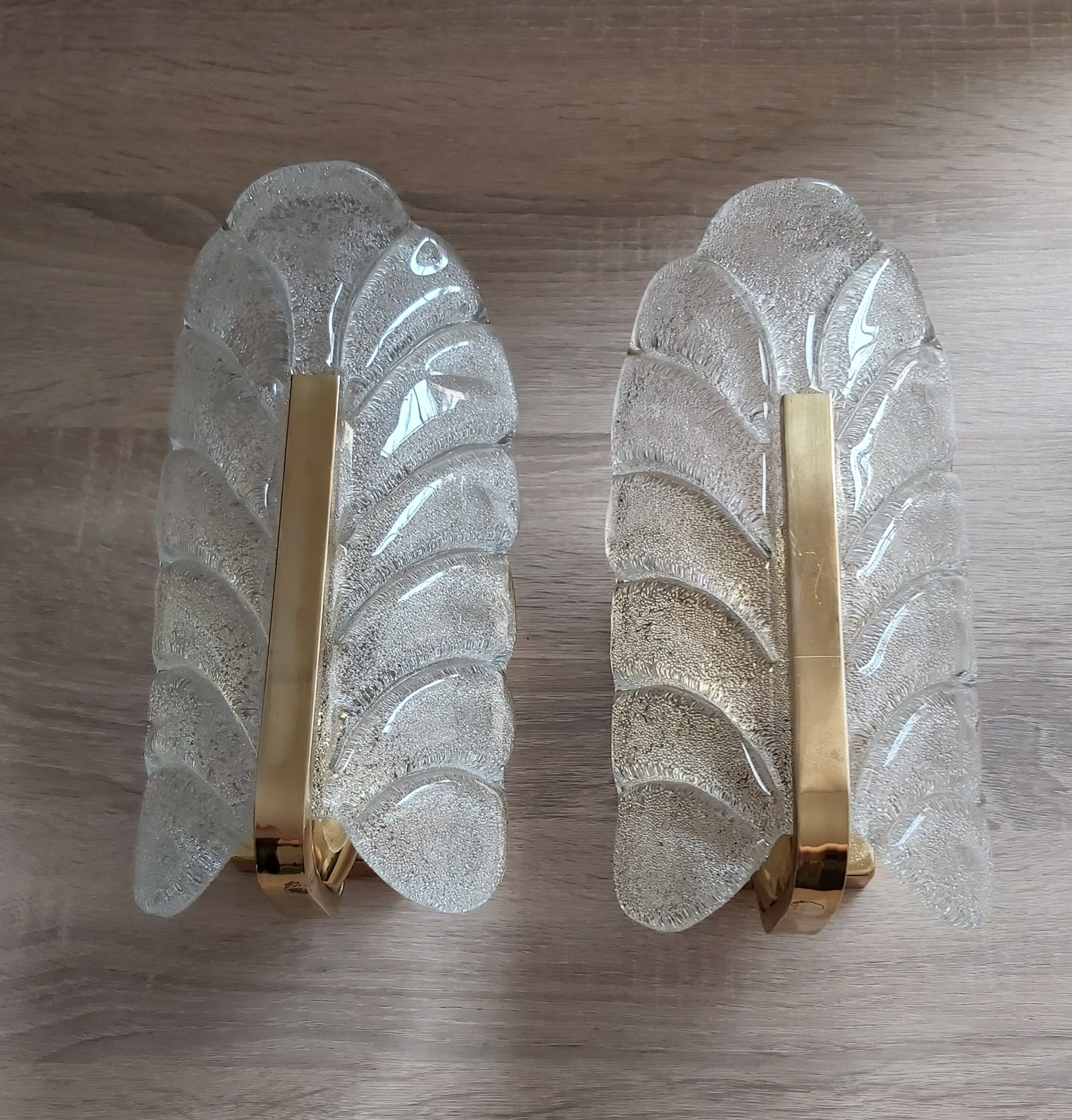 Pair of wall lamps by Carl Fagerlund, Sweden, 1960s