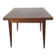 Table portefeuille vintage vitrifié