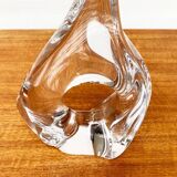 French glass table lamp from the mid-century by Daum, 1960s.