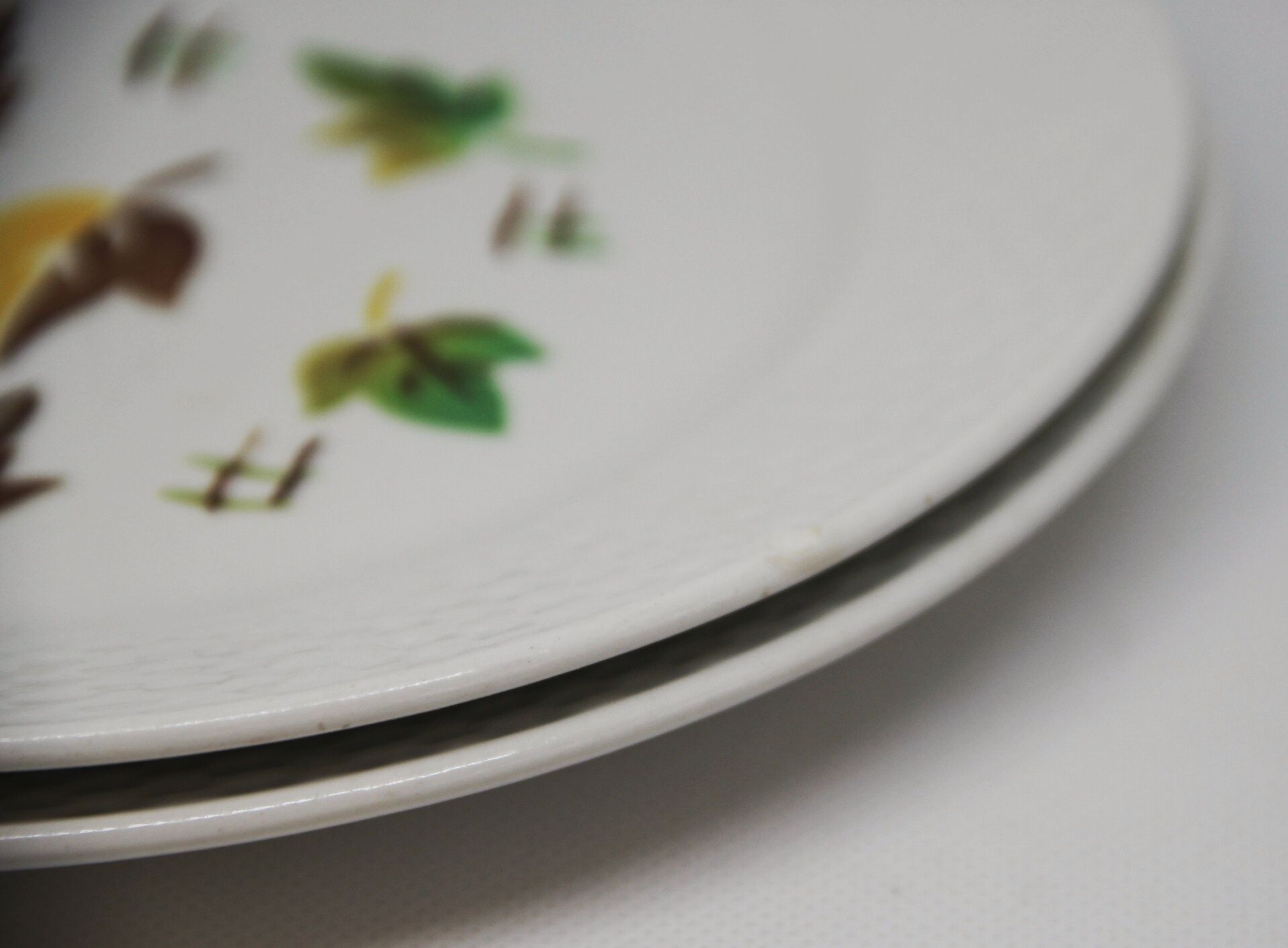 Lot of 2 dessert plates Rennes Digoin