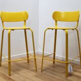 Pair of Stil high stools, LaPalma