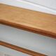 Vintage wooden console, wooden furniture, console table, interior decoration