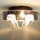Vintage Model Crystal Palace Ceiling Lamp from Raak, 1970s