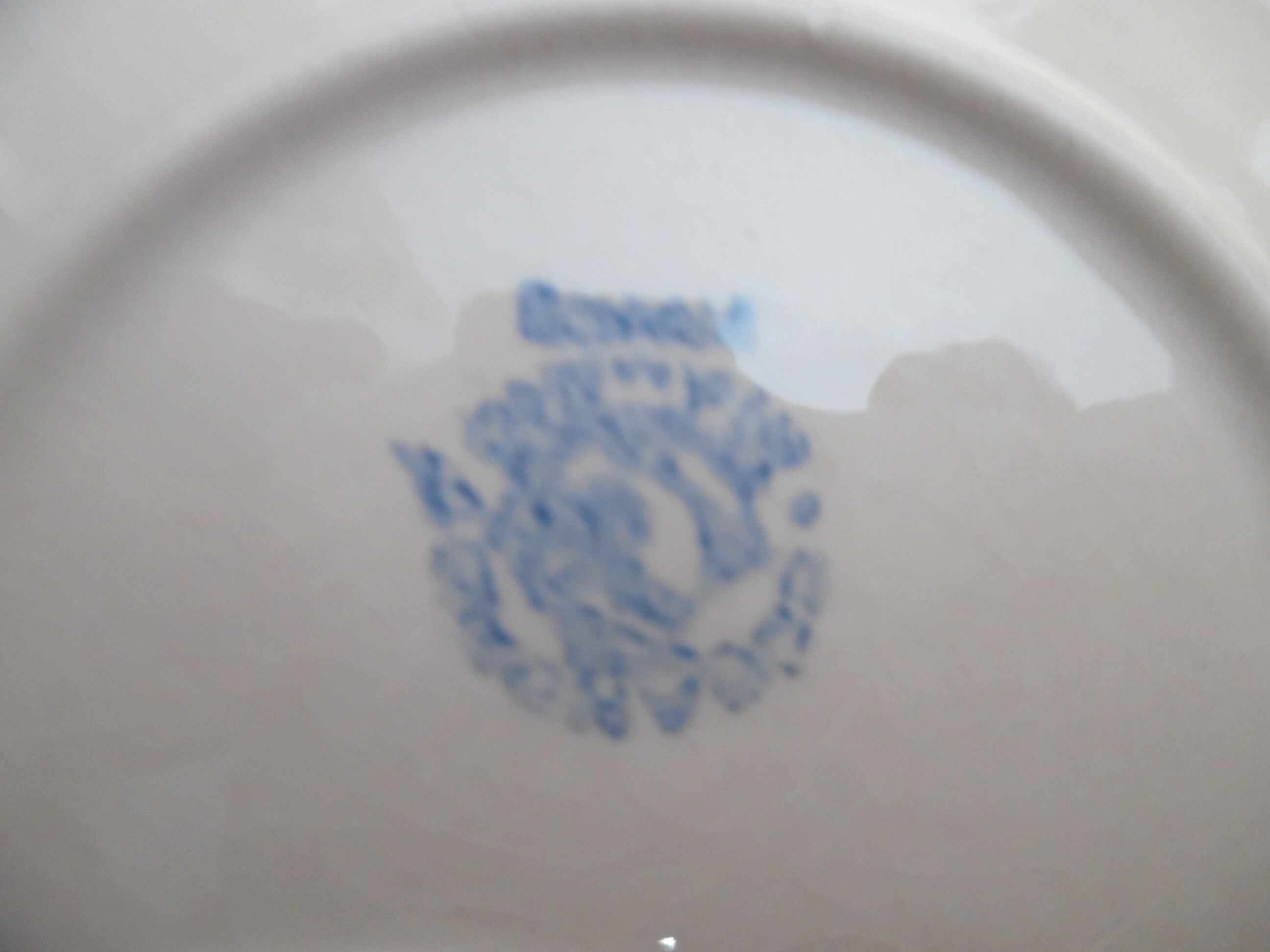 Coffee set in ceramic digoin sarreguemine