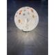 Lampe de table contemporaine en verre multicolore « Murrine » de style Murano