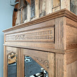 Art Deco oak wardrobe (renovated)