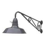 grande lampe potence en fer forgé