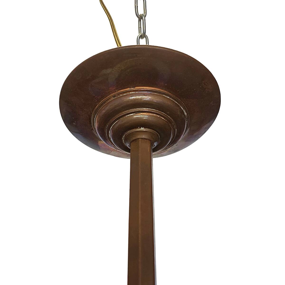 French Art Deco Pendant Lamp, 1930s