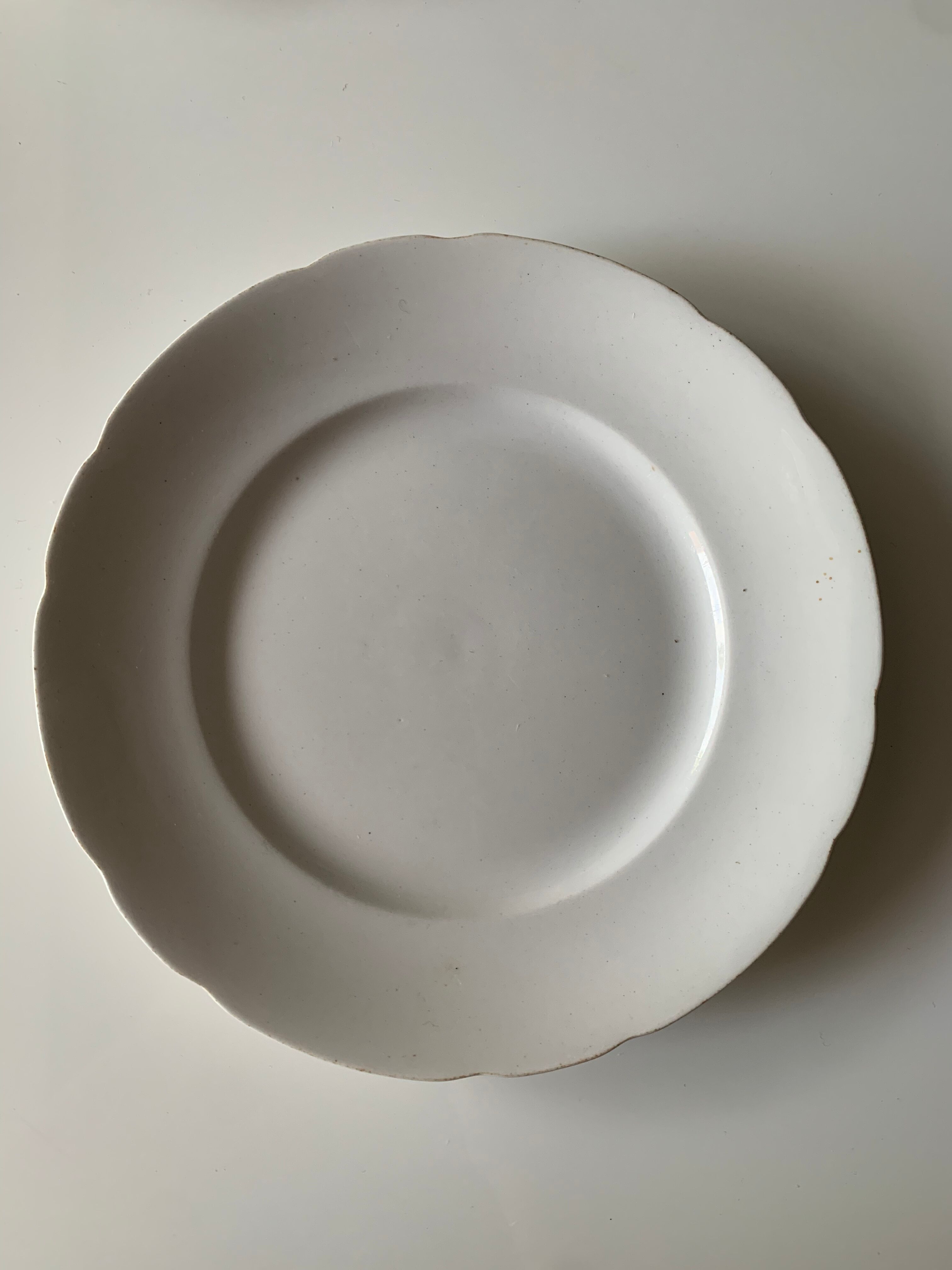 Assiette la pierre de fer Chine , Matsumura &