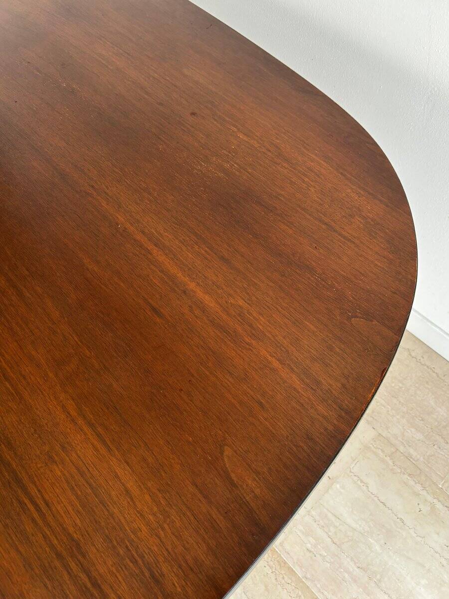 Large Wood and Aluminum Table by Charles & Ray Eames for Herman Miller, 1960s