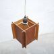 Suspension scandinave vintage en teck