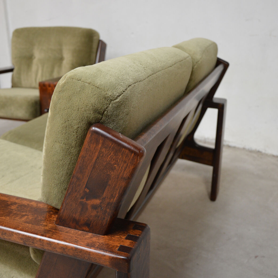 Sofa 2 places and a Chair "Bonanza" by Esko Pajamies for Asko