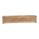 Renovated oak storage bench