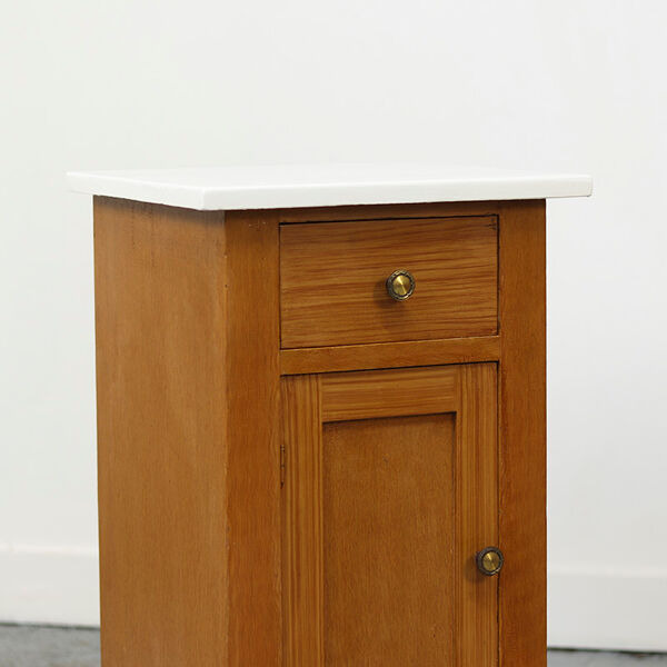 Paire de tables de chevet rustiques (ensemble)