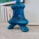Turquoise ceramic lamp signed Pol Chambost - 1960.