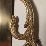 Bronze Modernist wall lamp. Spain, 1930s.