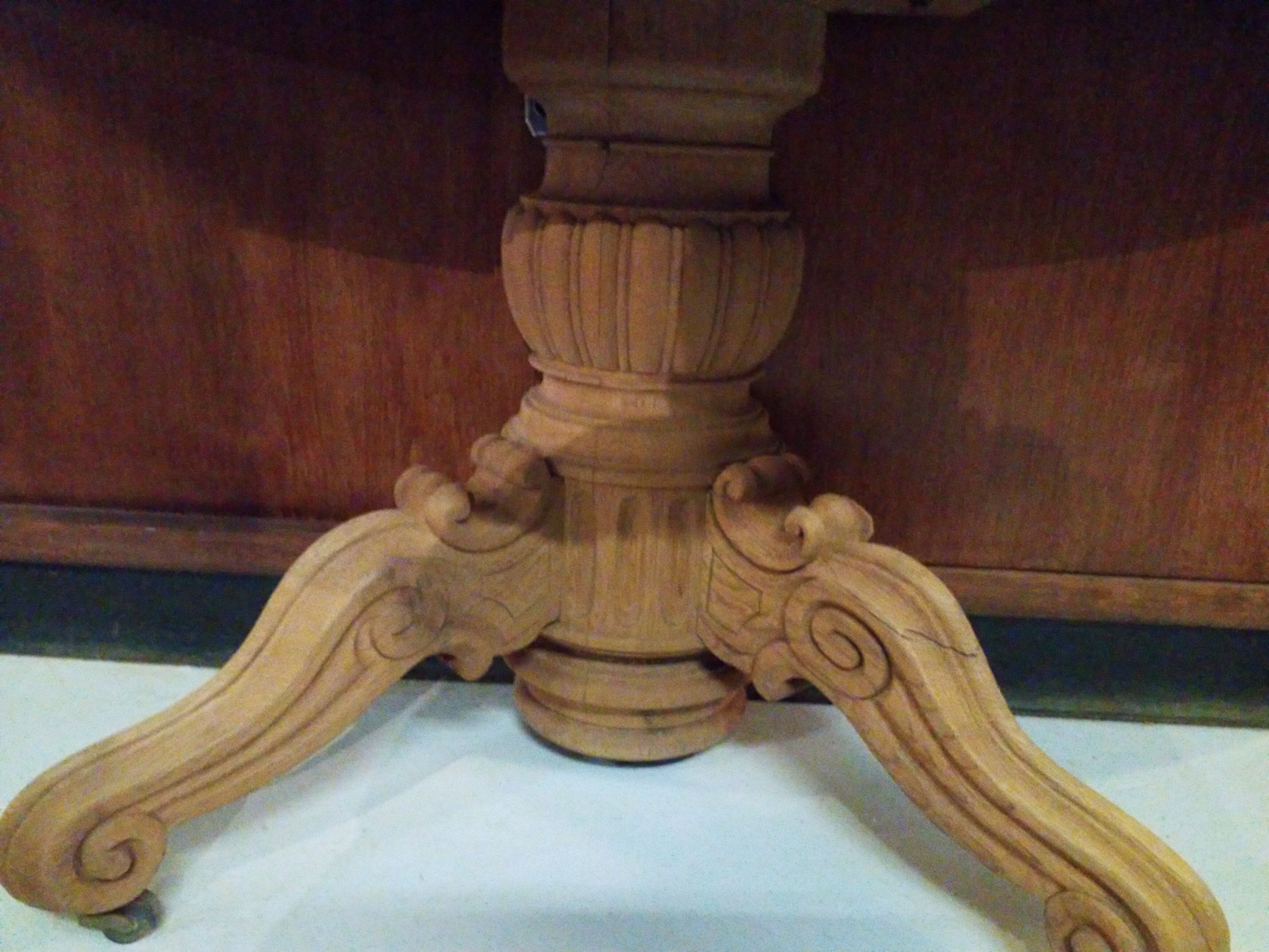 Half-moon console