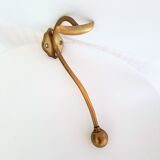 Lot of 4 hooks brass