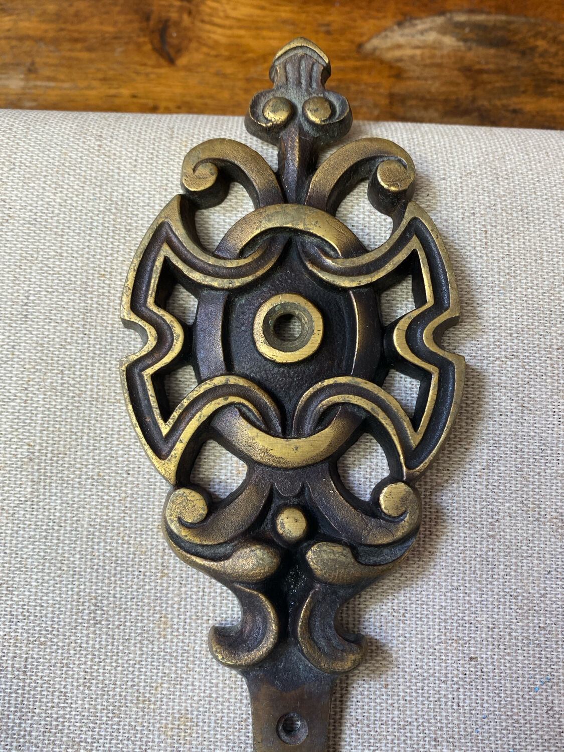 Patères en laiton massif