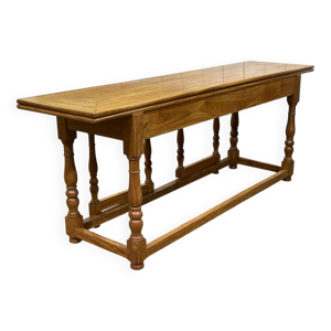 Grande console en acajou