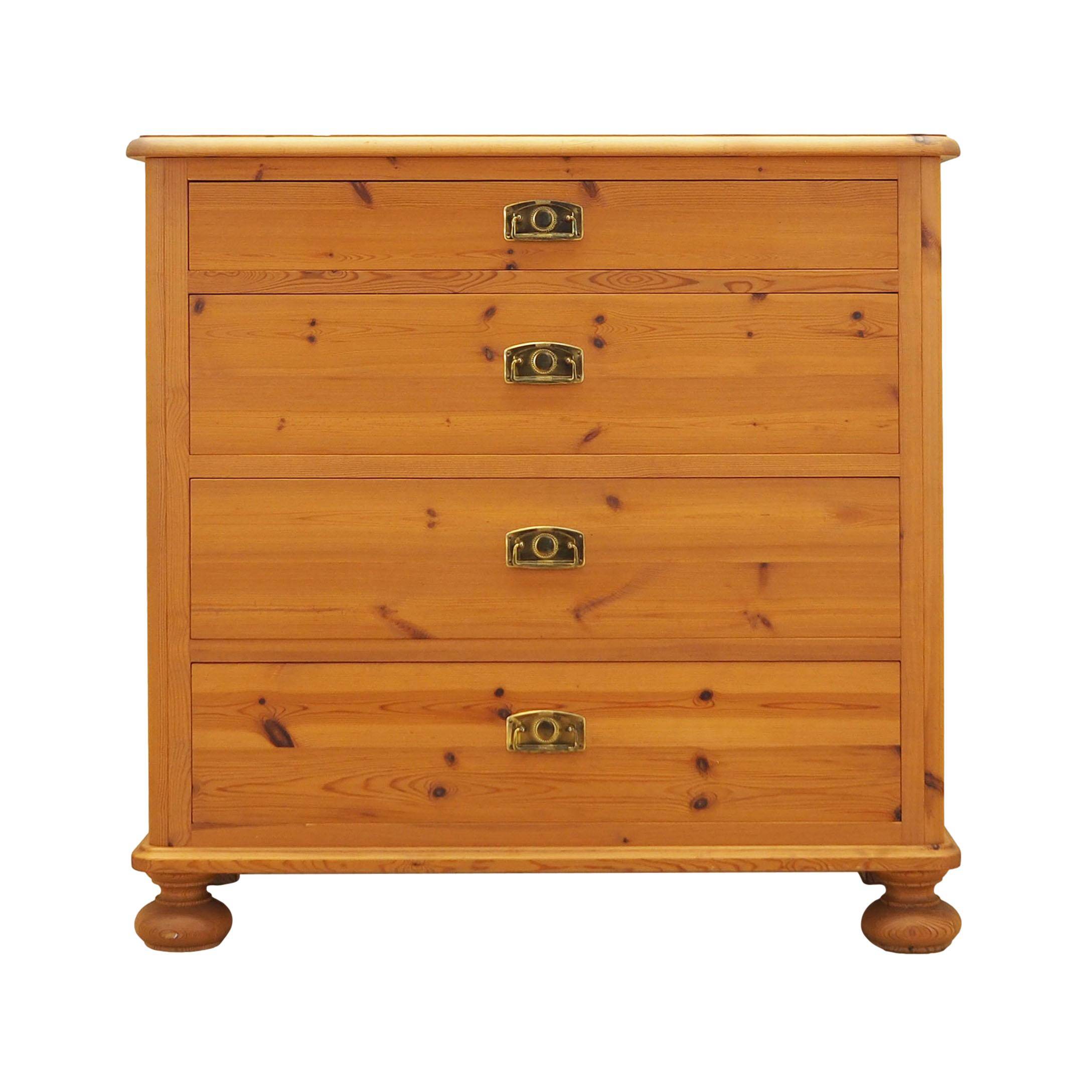 Pine chest of drawers, Danish design, 00s, production: Denmark