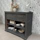 Large patinated trade furniture (renovated)