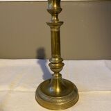 Pair of gilded bronze chandeliers, early XIXs