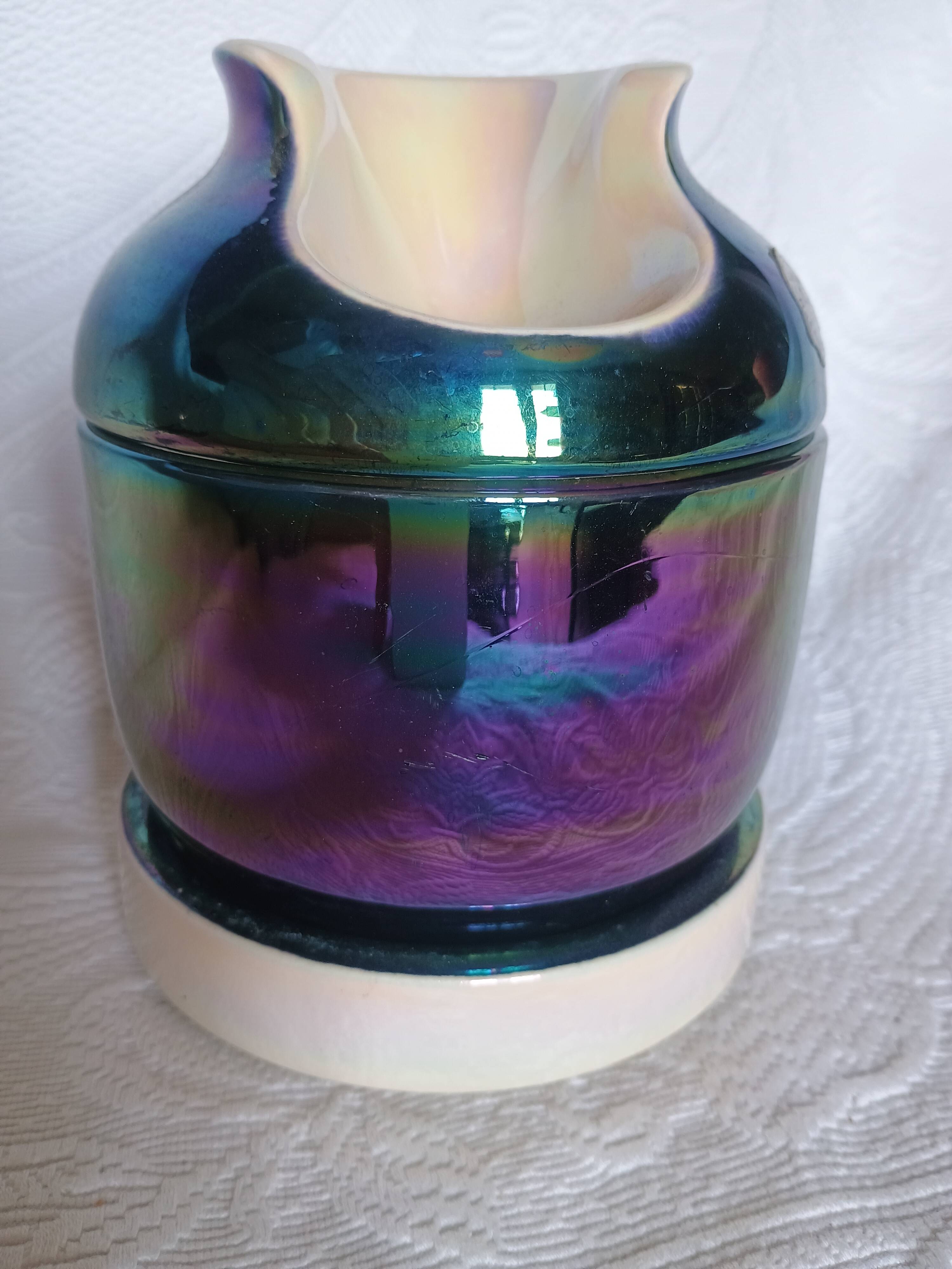 Tobacco Pot - Pipe - Denicotea PG France - Art Ceramic - Blue Earthenware