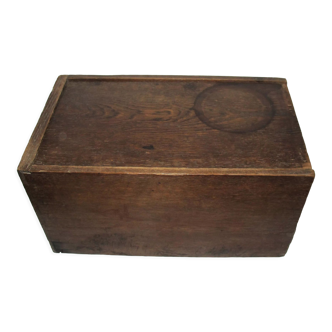 Boite de rangement en chêne