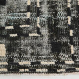 3x9 handmade pom pom vintage runner rug 285x73cm