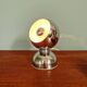 Chrome metal Eyeball lamp, Goffredo Reggiani, 1970