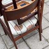 Set of 4 Vintage Teak Scandinavian Style Chairs