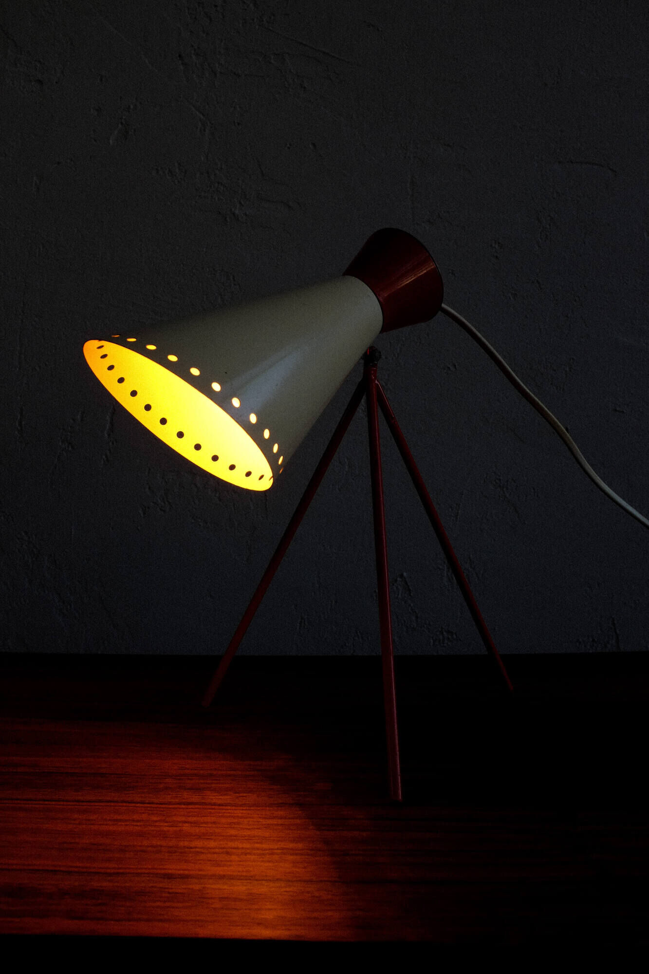 Iconic Czechoslovak Table Lamp Napako 1618 by Josef Hůrka, 1960s