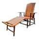 Rattan lounge chair from the 1950s