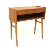 Table de chevet scandinave en teck, Suède, 1960