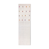Anatolian hallway kilim carpet 227 x 67 cm
