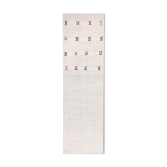Tapis kiilim anatolien de couloir 227 x 67 cm