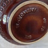 Vintage floor vase Alger decor Bay manufacture, Germany 1960