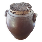 Old stoneware pot