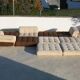 Modular sofa Mah Jong, Hans Hopfer, France, 1971. Roche Bobois Edition.