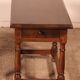 pair of Spanish walnut bedside tables or side tables