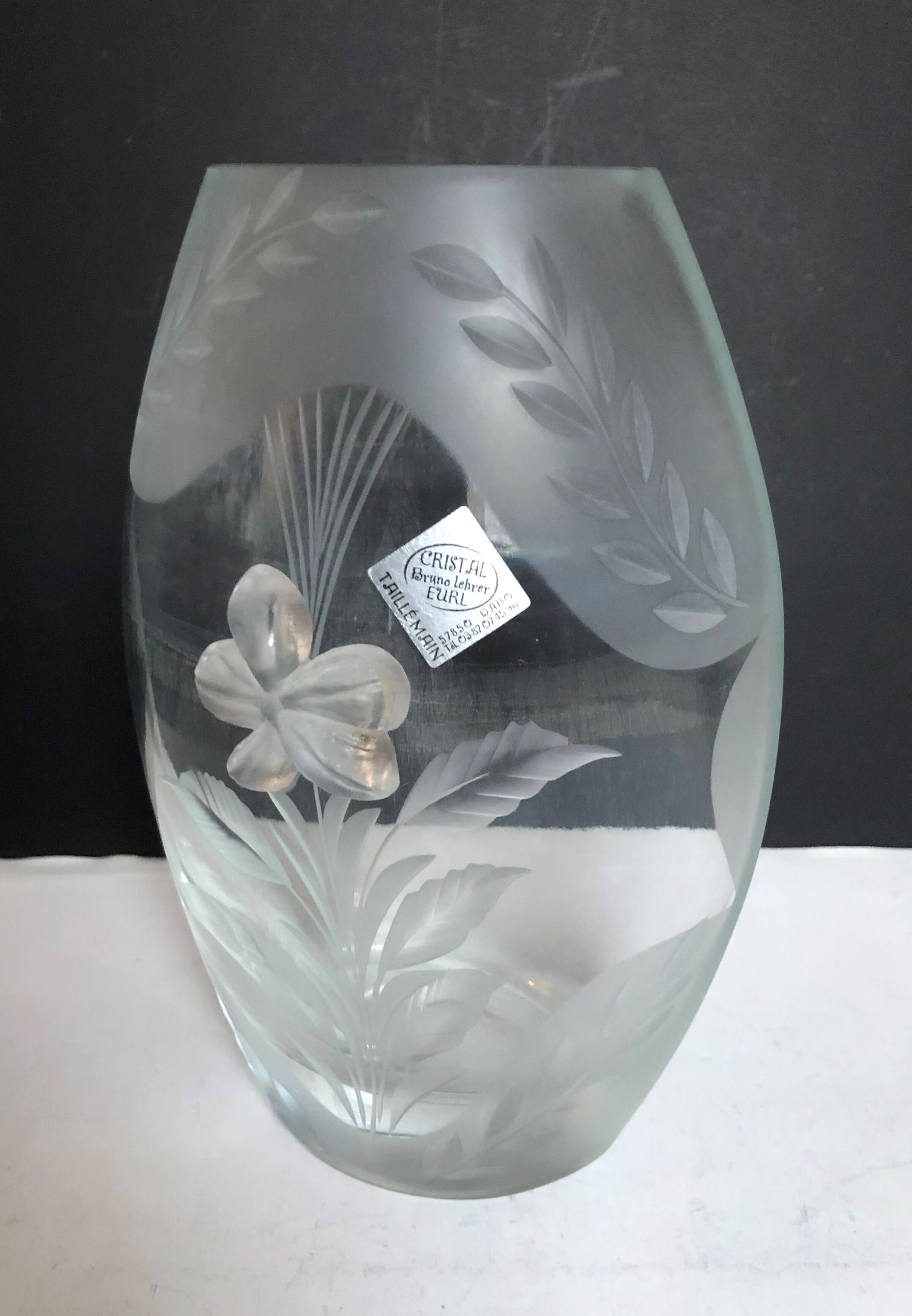 Crystal vase