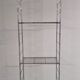 Balton vintage shelf from the 1980s in chrome metal – 215 cm