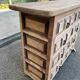 Commode espagnole rénovée en bois massif Navarro Argudo
