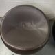 Brown Leather Ball Chair by Finn Stone