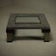 Large Maitland-Smith tessellated stone and brass coffee table 1980s