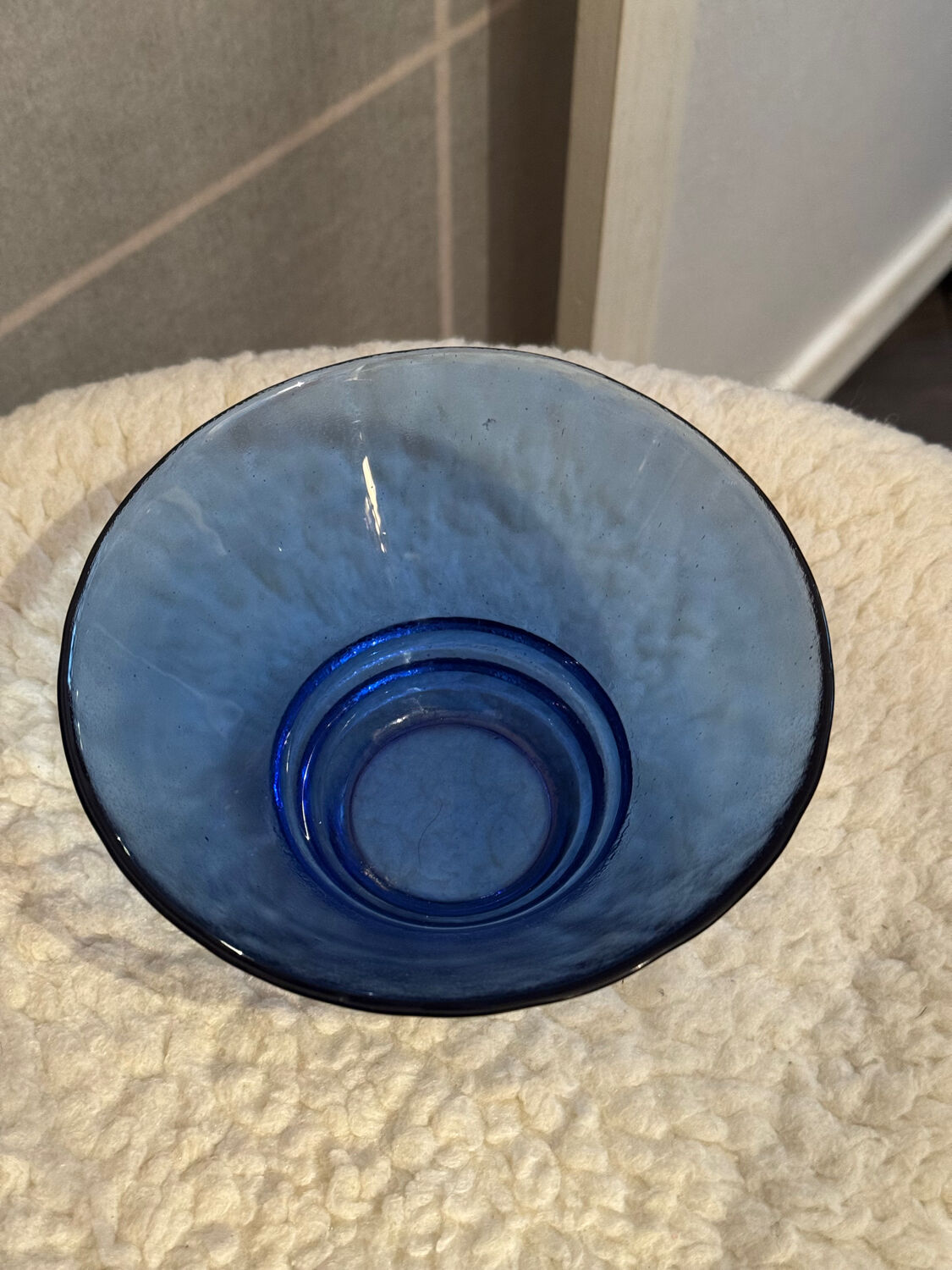 Lot de 2 bols bleus